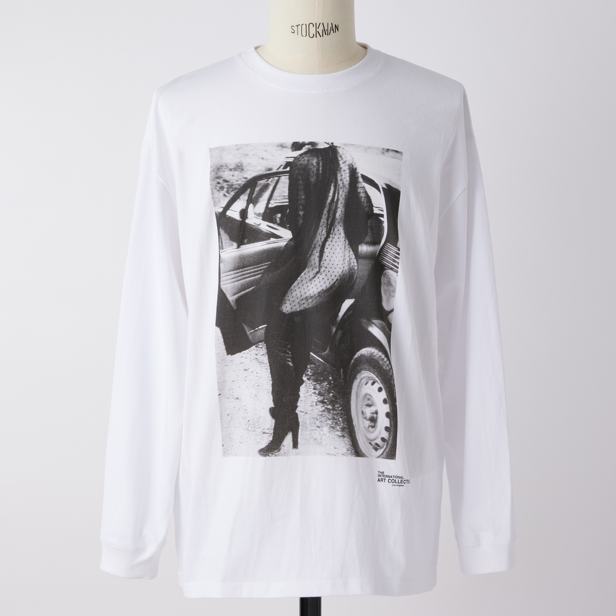 Artworks :: LONG SLEEVE T-SHIRT / Karl Lagerfeld for Chloé（White）